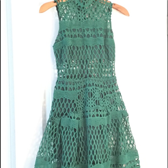 Green dress